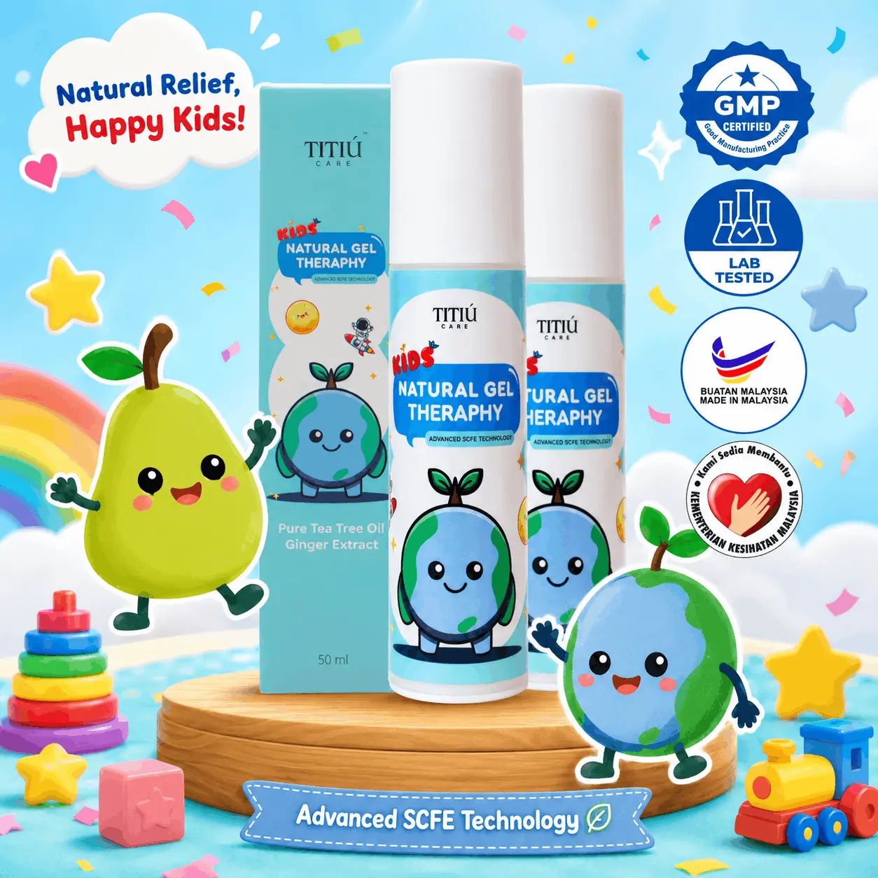 Titiu Care Kids — Natural Gel Therapy